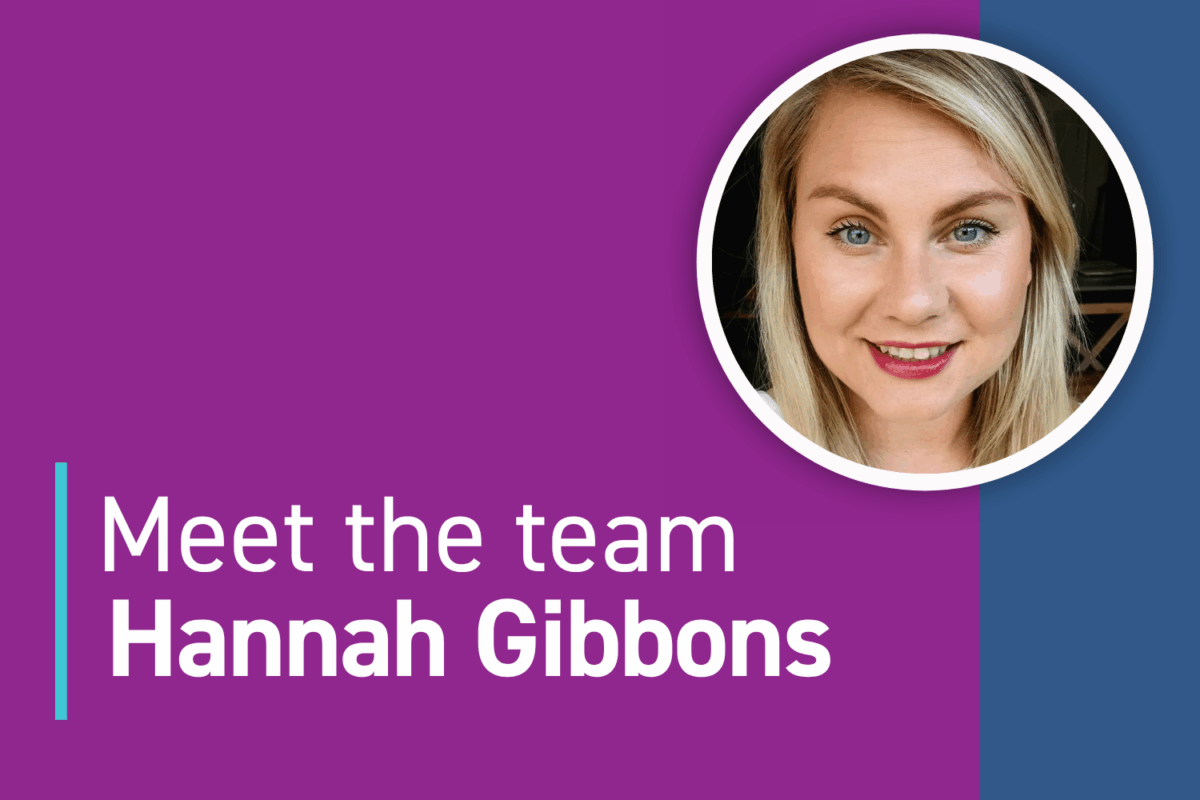 Meet the team - Hannah Gibbons