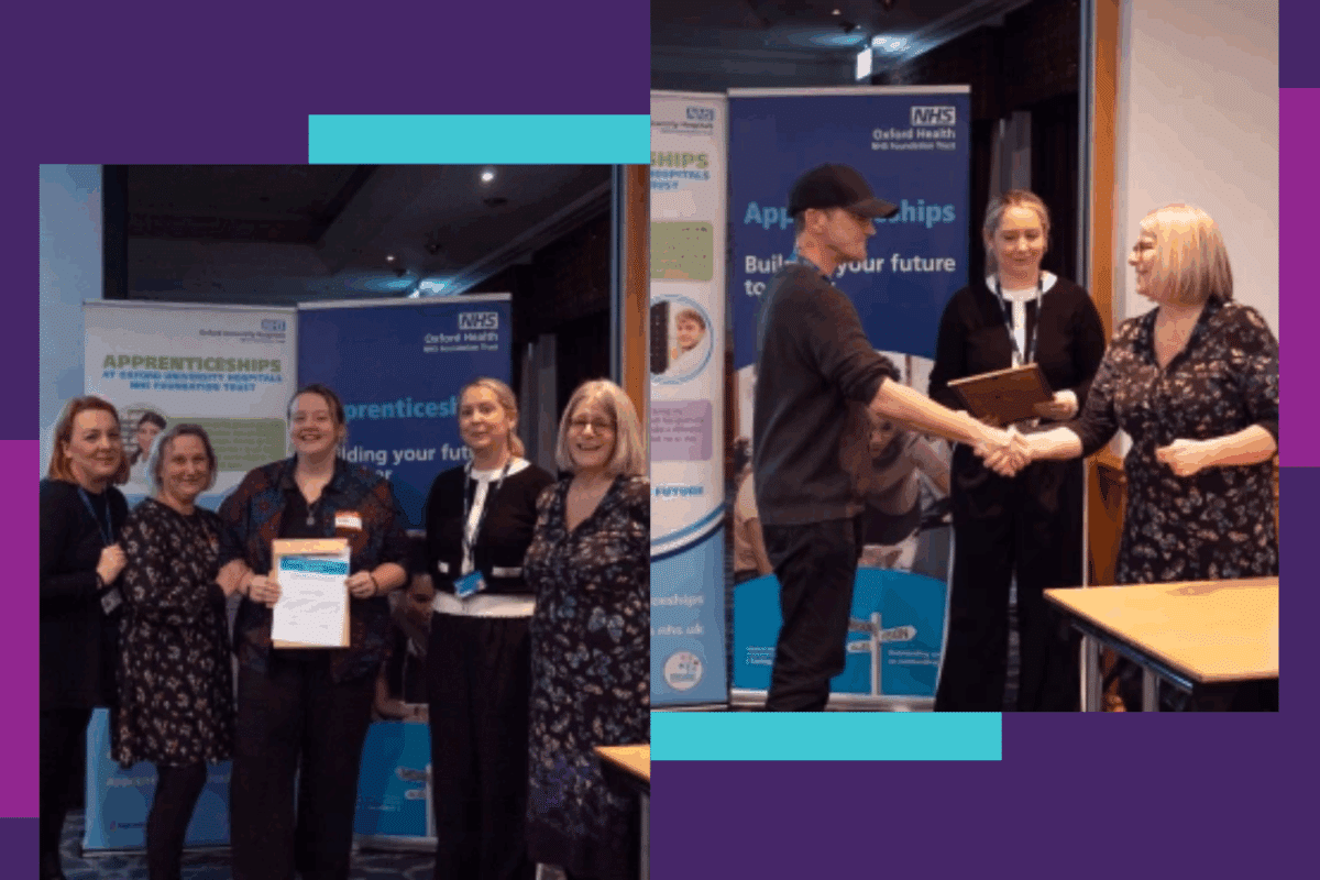 Oxford University Hospitals apprenticeship celebration