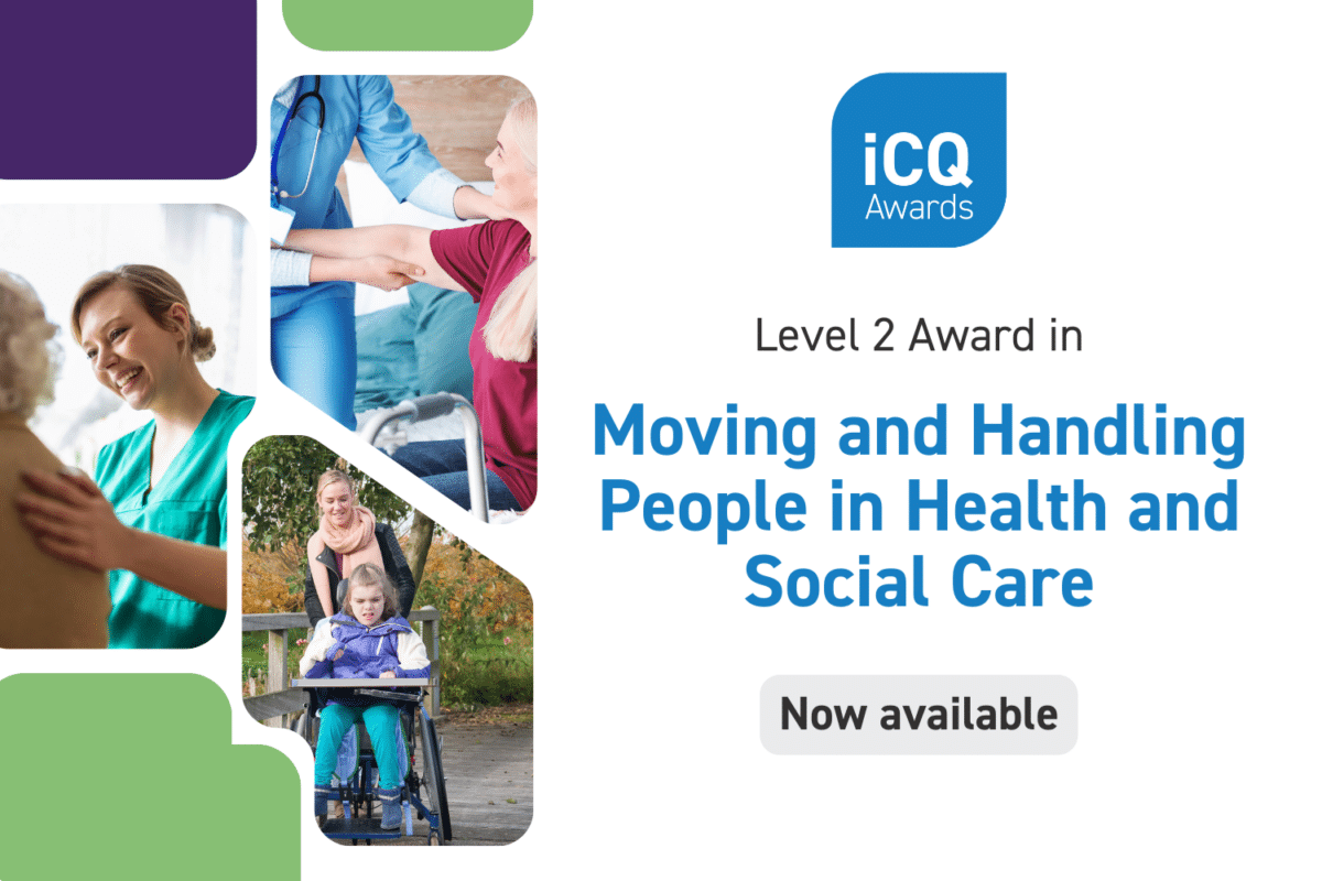 Moving and Handling People in Health and Social Care qualification now available