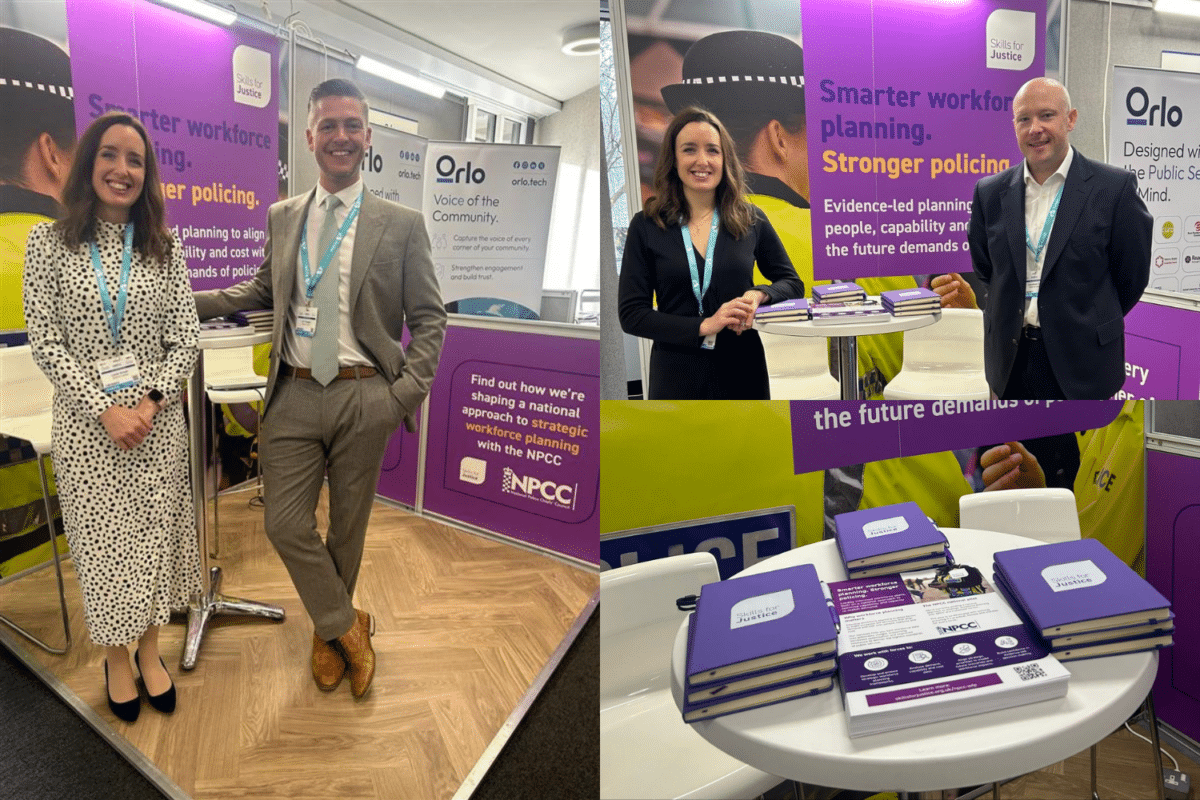 Skills for Justice team at APCC/NPCC Summit