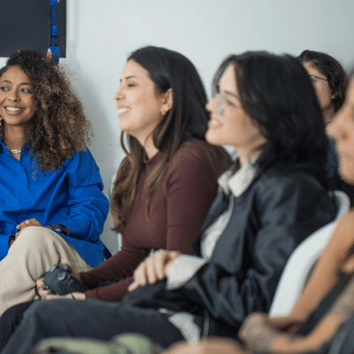 Group of people learning together