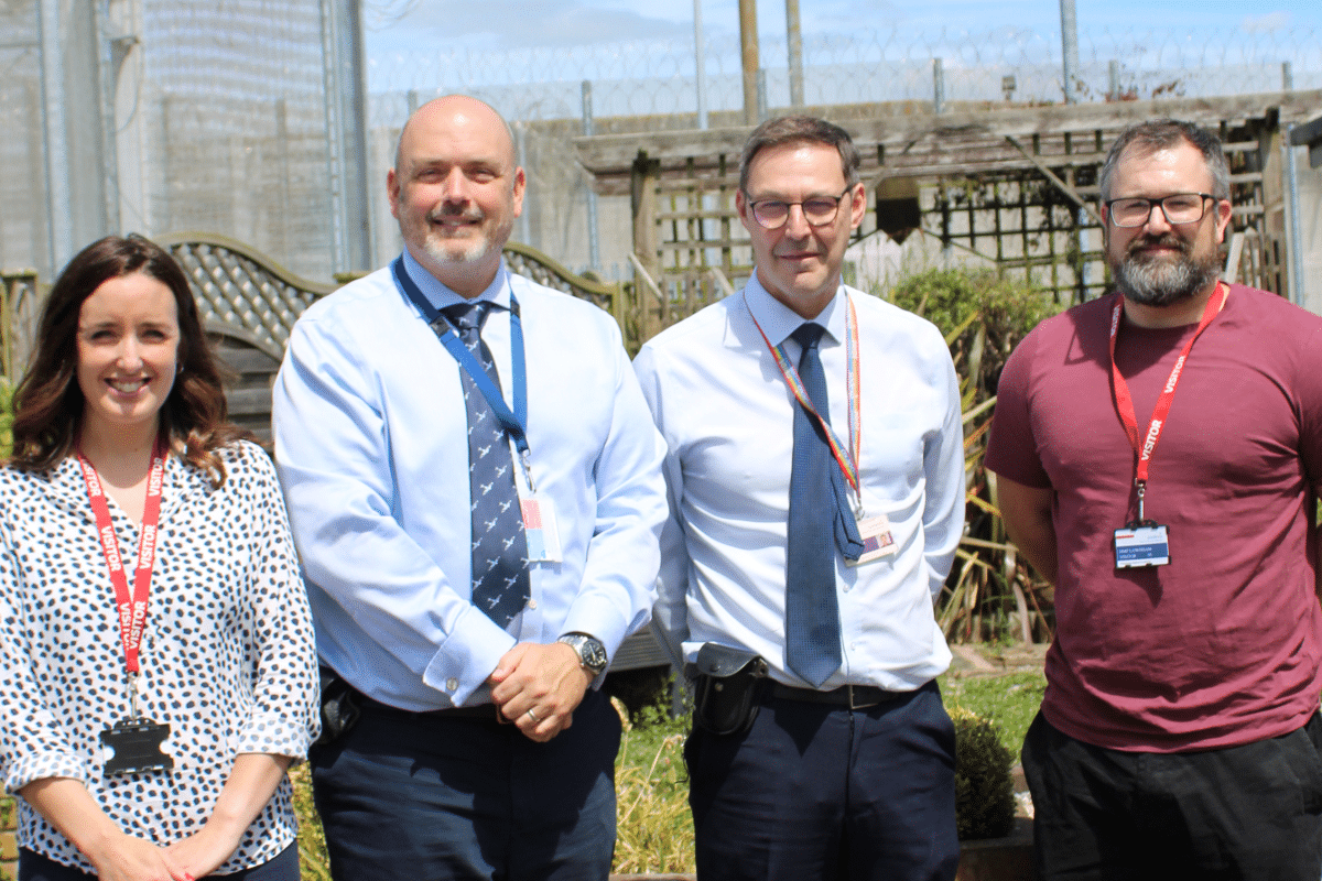 WDT consultants with HMP client