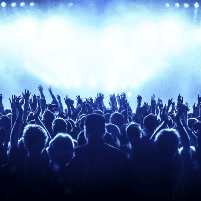 Crowd at a concert