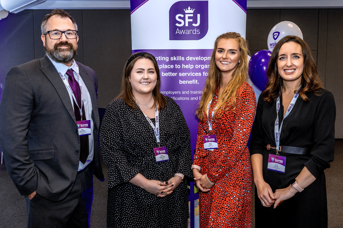 WDT staff at an event