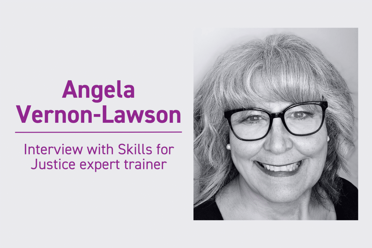 Meet the trainer - Angela Vernon-Lawson