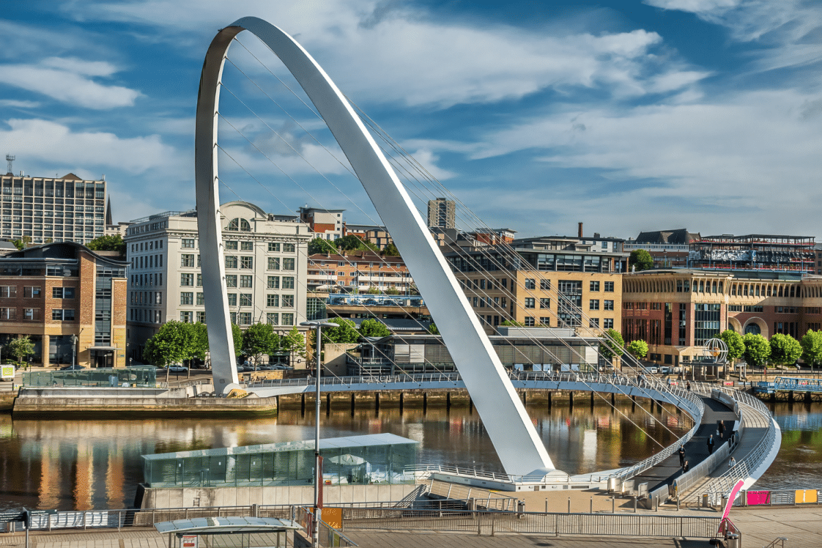 Newcastle Gateshead Millennium Bridge