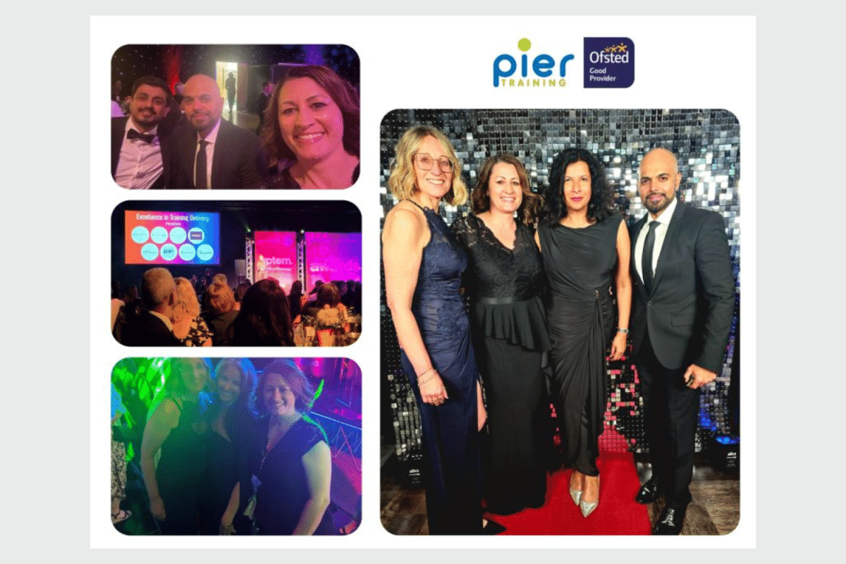 Kit Salt and Pier Training attending the Apprenticeship Guide Awards 2026
