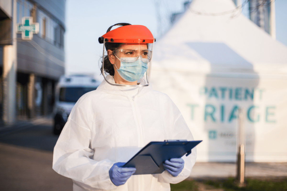 Patient triage in an healthcare emergency